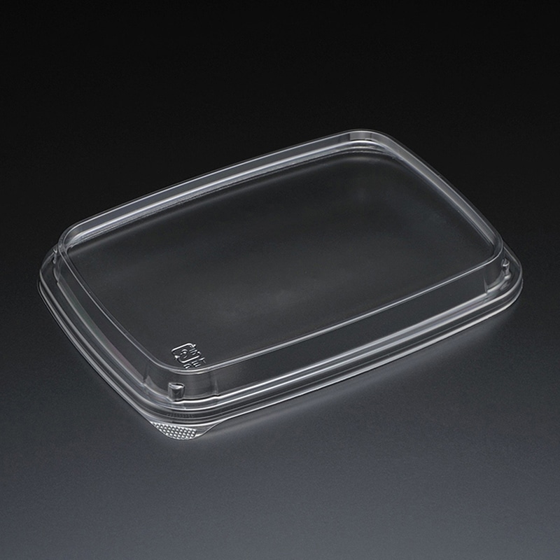 スミ 食品容器 スーパーレンジ 蓋 AP_FK400-3 透明 100個/袋(ご注文単位10袋)【直送品】