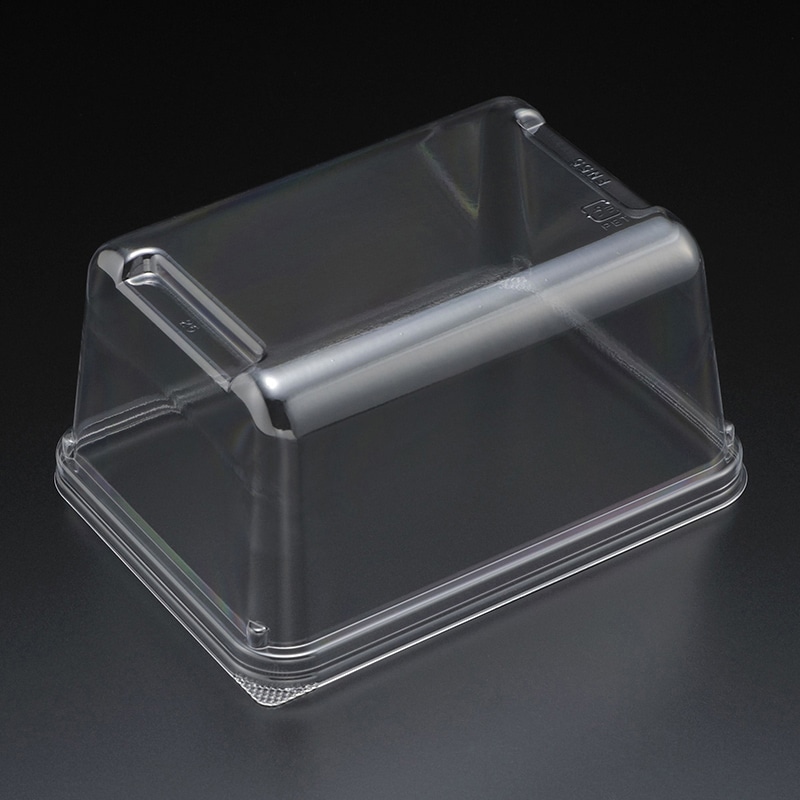スミ 食品容器 スーパーレンジ 蓋 AP_FN55 透明 100個/袋(ご注文単位9袋)【直送品】