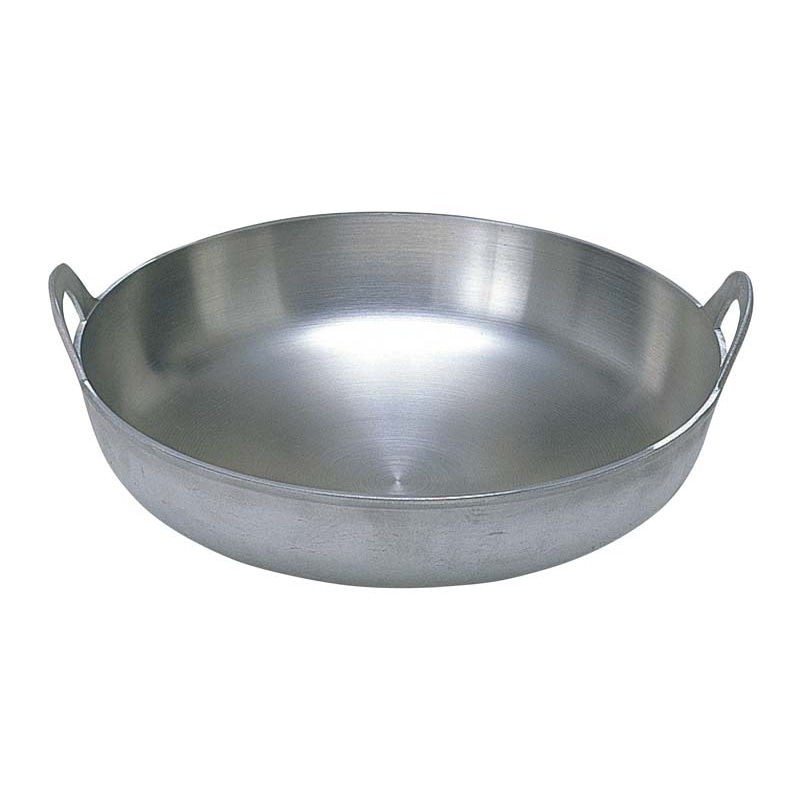 アルミイモノ 揚鍋 30cm(板厚3.5mm) 1個(ご注文単位1個)【直送品】