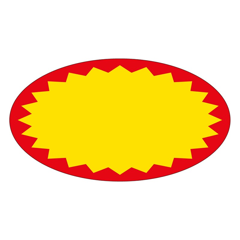 カミイソ産商 エースラベル 無地 A-0624 1000枚/袋（ご注文単位1袋）【直送品】