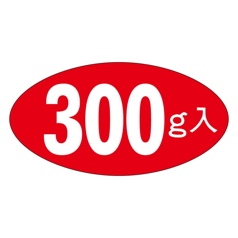 カミイソ産商 エースラベル 300g入 M-1624 1000枚/袋(ご注文単位1袋)【直送品】