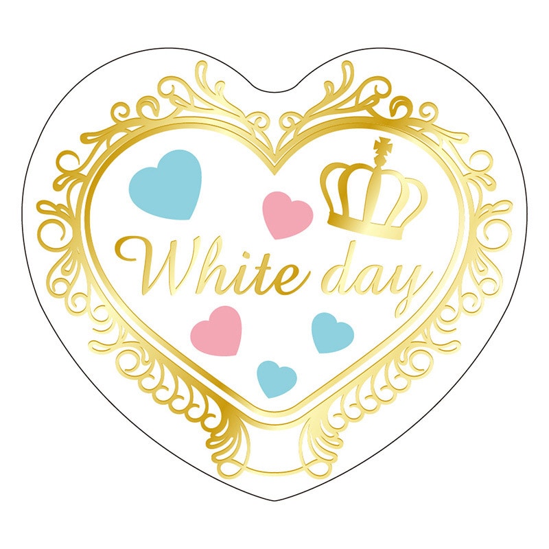 カミイソ産商 エースラベル White Day C-0569 300枚/袋(ご注文単位1袋)【直送品】