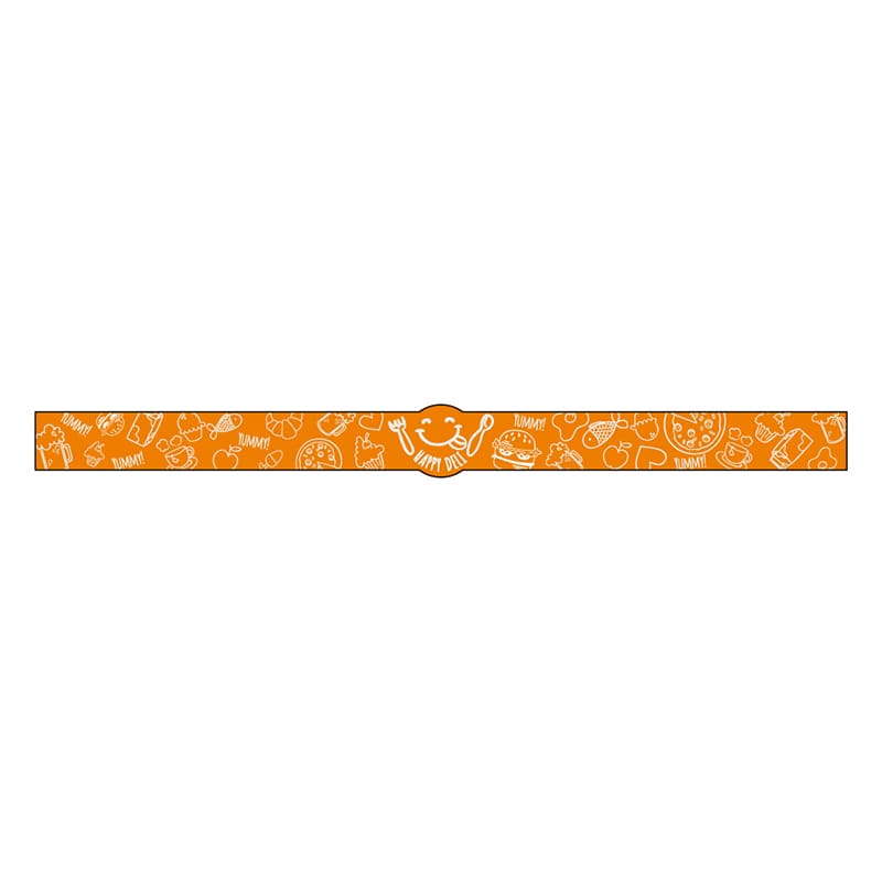 カミイソ産商 エースラベル HAPPY DELI オレンジ C-0578 200枚/袋（ご注文単位1袋）【直送品】