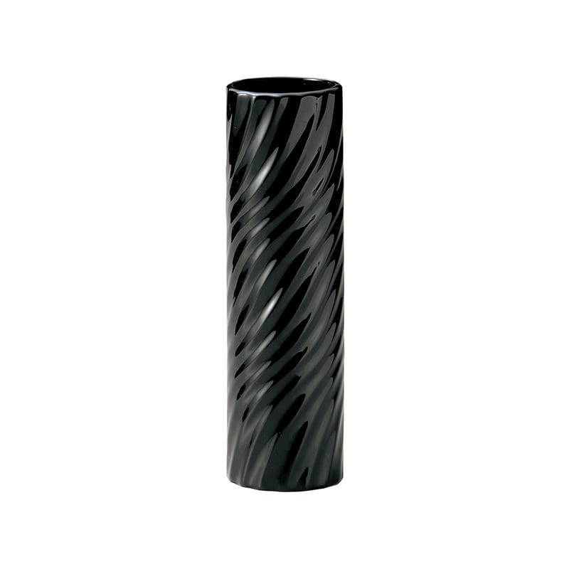 ケー・イー・アイ フラワーベース　BLACK＆WHITE ブラック 003-C-BK 1個（ご注文単位2個）【直送品】