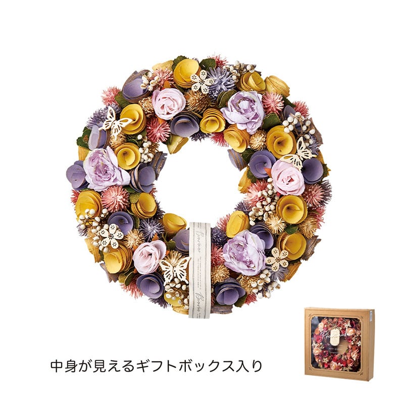 ケー・イー・アイ ナチュラルリース L パステルミックス 5048-A 1個(ご注文単位1個)【直送品】