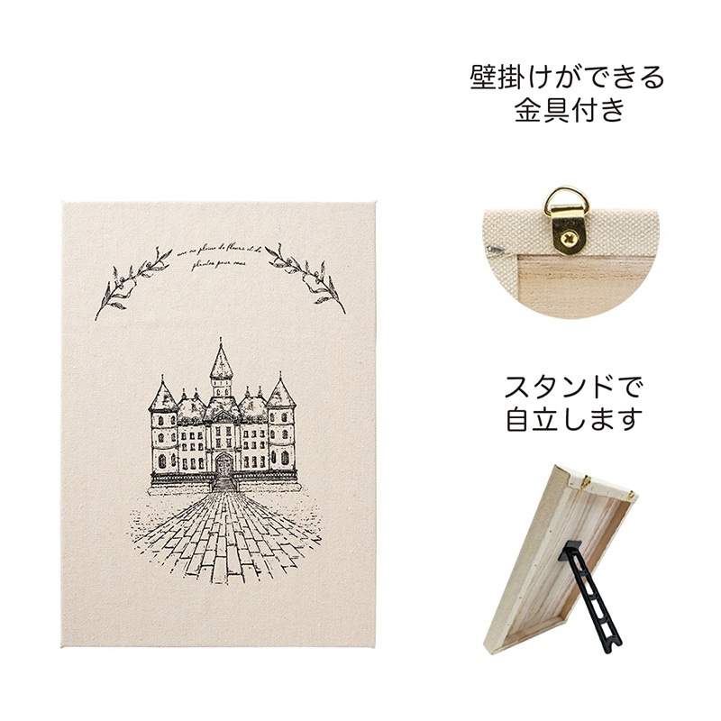 ケー・イー・アイ ハンドメイド用キャンバスボード 宮廷の庭 5212 1個(ご注文単位2個)【直送品】