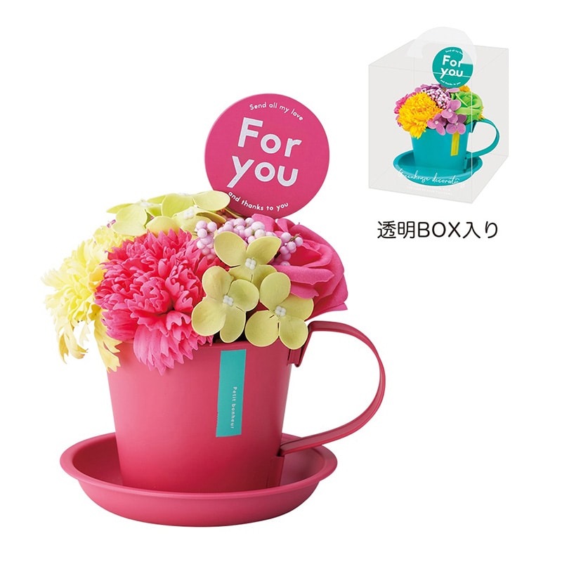 ケー・イー・アイ ビビッドマグ ソープフラワー ピンク 5250-PK 1個(ご注文単位2個)【直送品】