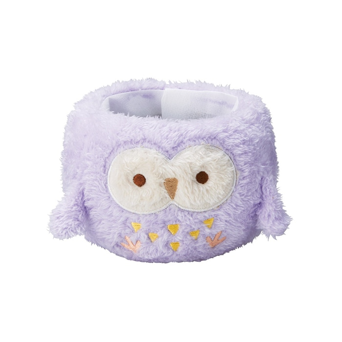 ケー・イー・アイ ふわふわフクロウポット S パープル 5275-PU 1個(ご注文単位2個)【直送品】
