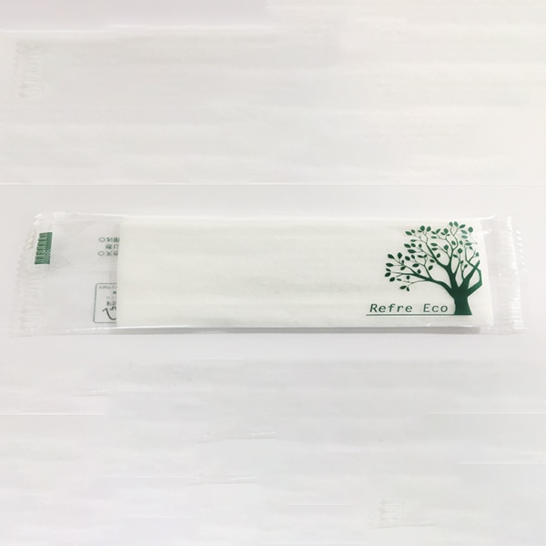 きんだい 紙おしぼり リフレエコ 平 50枚/袋(ご注文単位24袋)【直送品】
