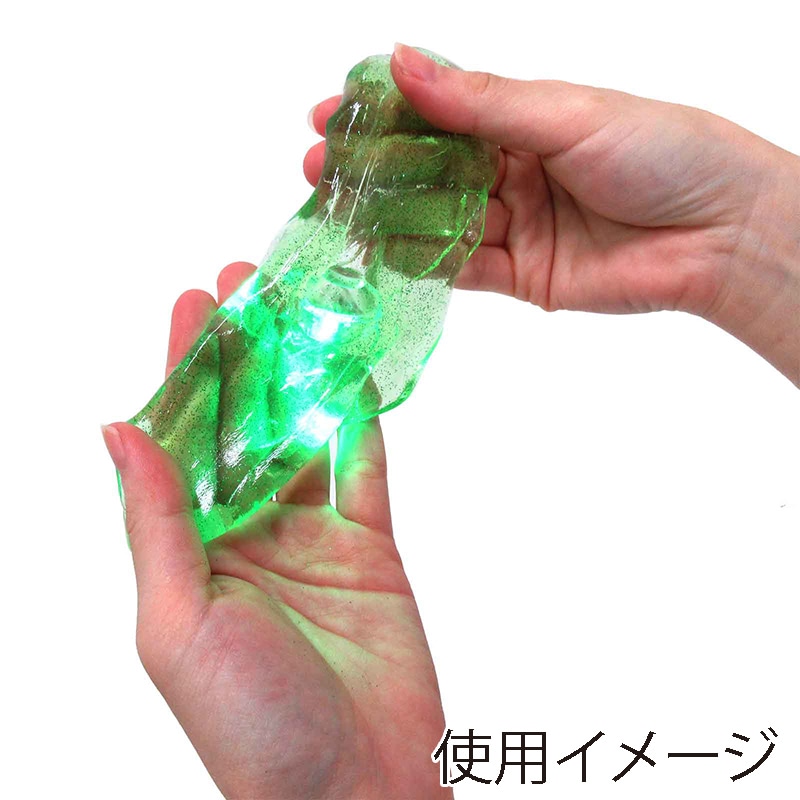 ファースト・アロー 光る恐竜スライム 4色アソート 206-576　1個（ご注文単位12個）【直送品】
