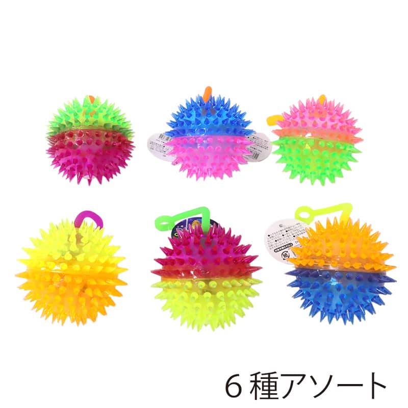 ファースト・アロー ピカピカイガイガヨーヨー 6種アソート 206-762 1個/本（ご注文単位12本）【直送品】