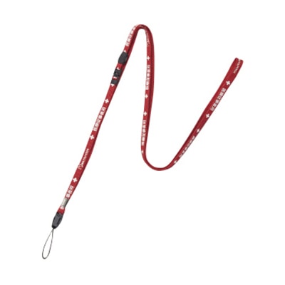 マツヨシ 医療用ロングストラップ レッド MY-NS0340R 1個(ご注文単位1個)【直送品】