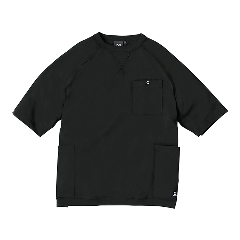 コーコス信岡 5ポケット半袖Tシャツ G-947 ブラック M 1枚（ご注文単位1枚）【直送品】