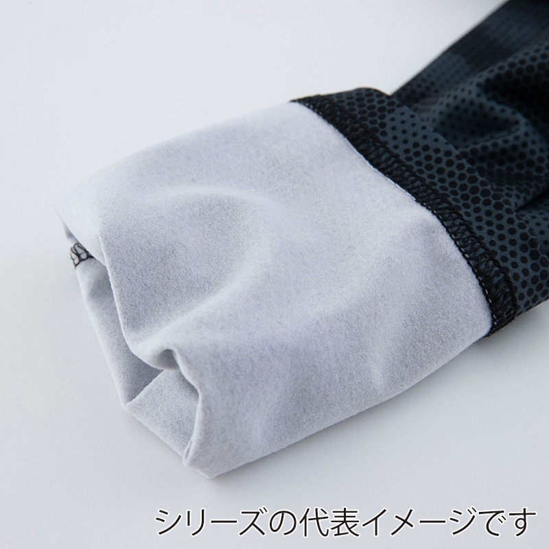 コーコス信岡 ウォームパワーサポート長袖 G-9028 ドットカーキ SS 1枚(ご注文単位1枚)【直送品】