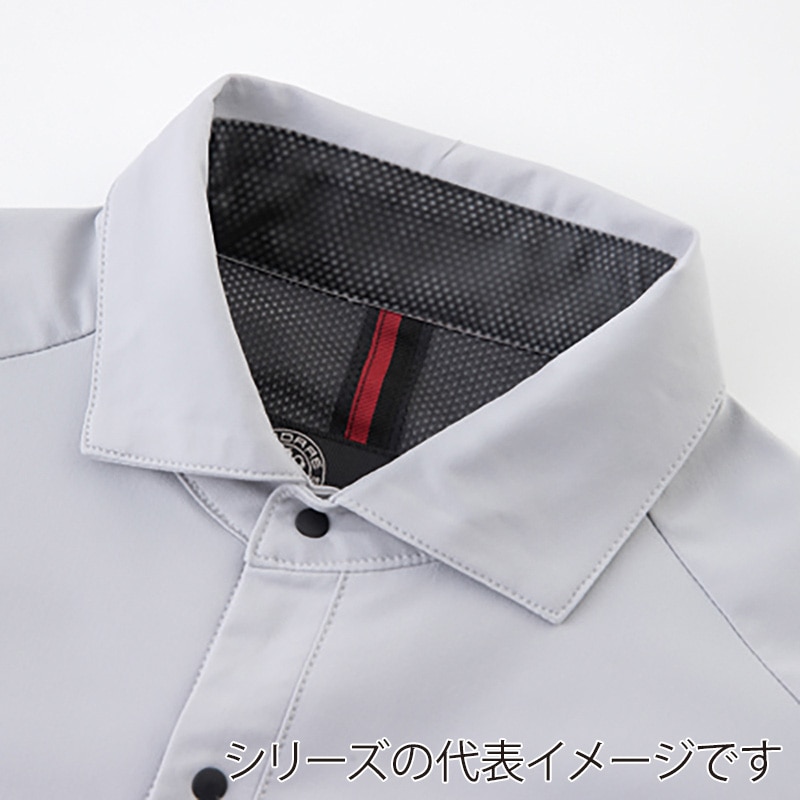コーコス信岡 軽量 4WAY ストレッチ長袖シャツ A-9188 シルバー LL 1枚(ご注文単位1枚)【直送品】