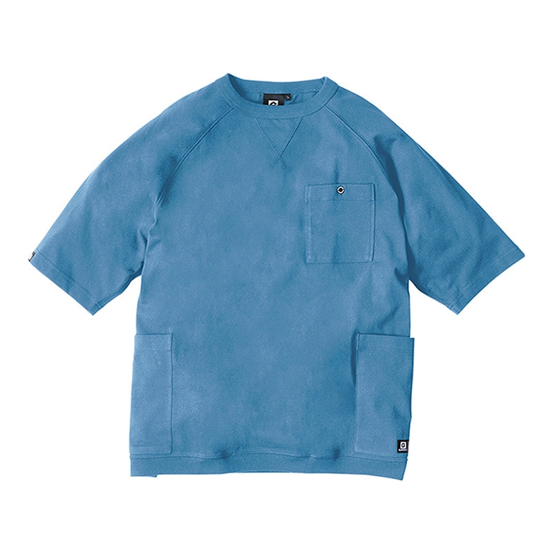 コーコス信岡 5ポケット半袖Tシャツ G-947 サーフブルー 3L 1枚（ご注文単位1枚）【直送品】