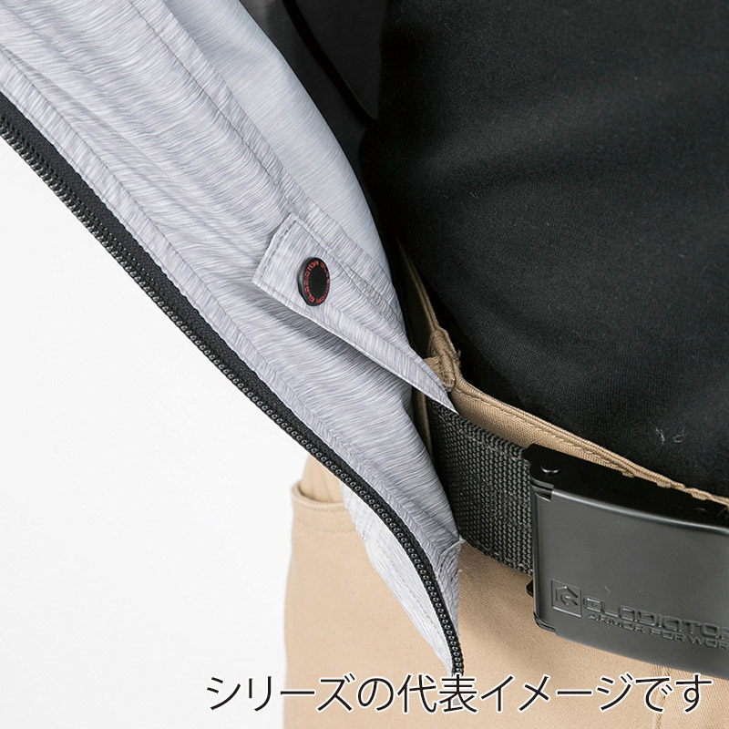 コーコス信岡 ボルトクール 風ダウンベスト G-7729 モクグレー 5L 1枚(ご注文単位1枚)【直送品】