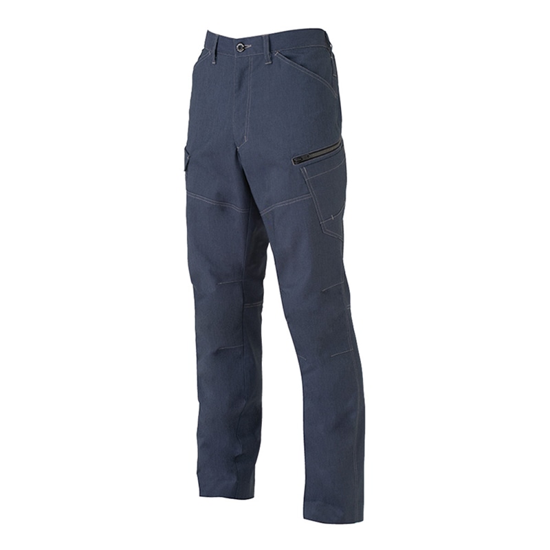 コーコス信岡 ストレッチカーゴパンツ AG-3085 インディゴ LL 1枚（ご注文単位1枚）【直送品】