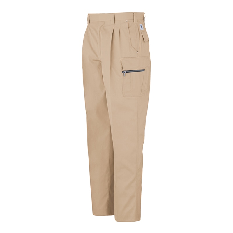 コーコス信岡 エコ5IVEスター ツータックフィッシング A-4455 ライトベージュ 120cm 1枚（ご注文単位1枚）【直送品】