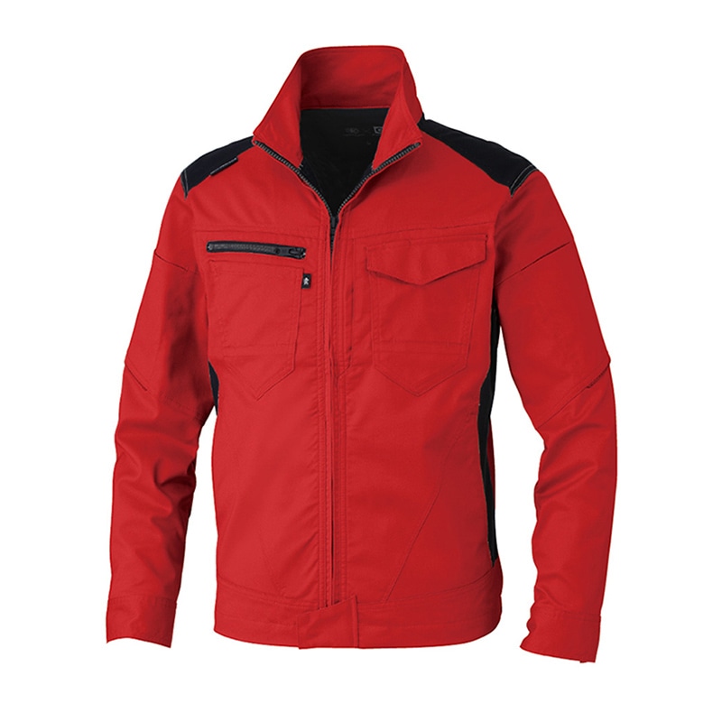 コーコス信岡 ストレッチ ブルゾン AG-3180 レッド S 1枚（ご注文単位1枚）【直送品】