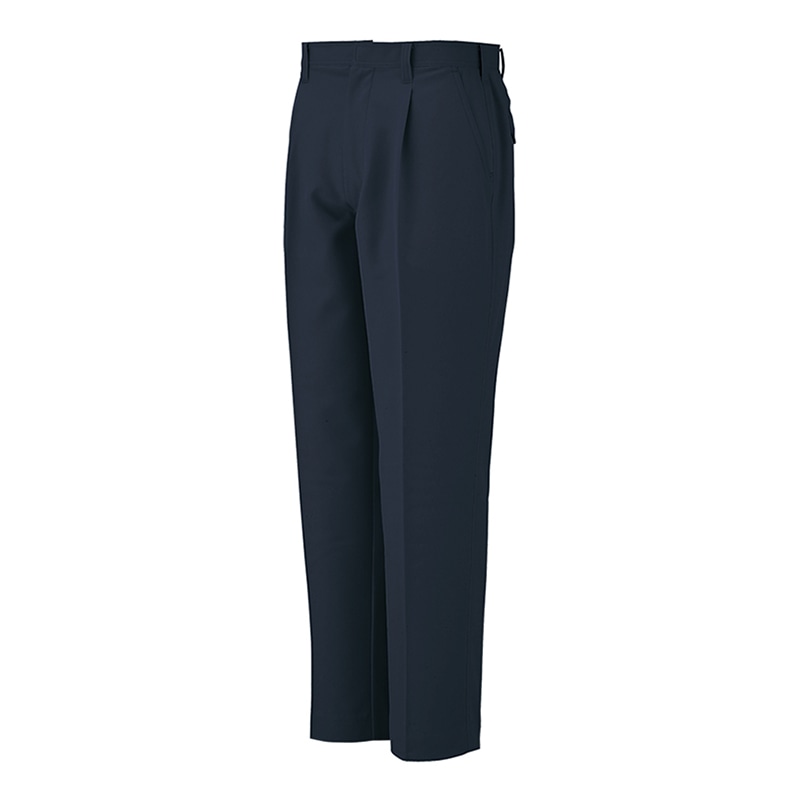 コーコス信岡 裏綿 ワンタックスラックス AS-1723 ミッドナイトネイビー 88cm 1枚（ご注文単位1枚）【直送品】