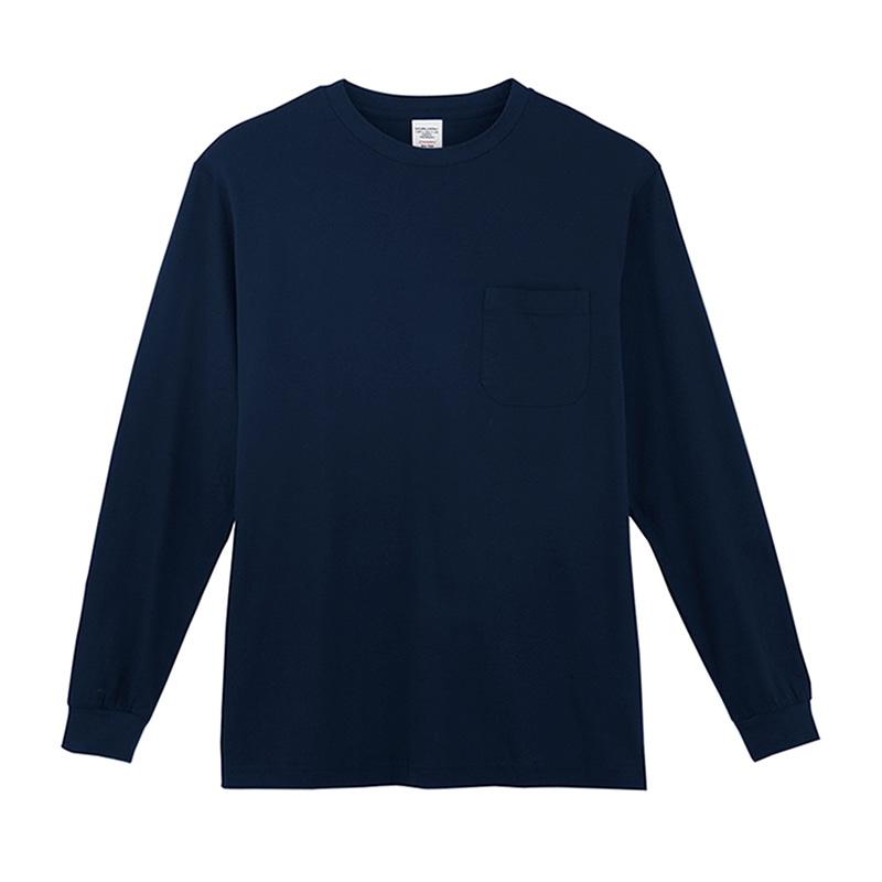 コーコス信岡 長袖Tシャツ 3008 ネイビー S 1枚(ご注文単位1枚)【直送品】