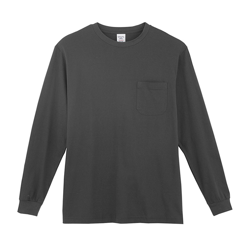 コーコス信岡 長袖Tシャツ 3008 チャコール LL 1枚(ご注文単位1枚)【直送品】