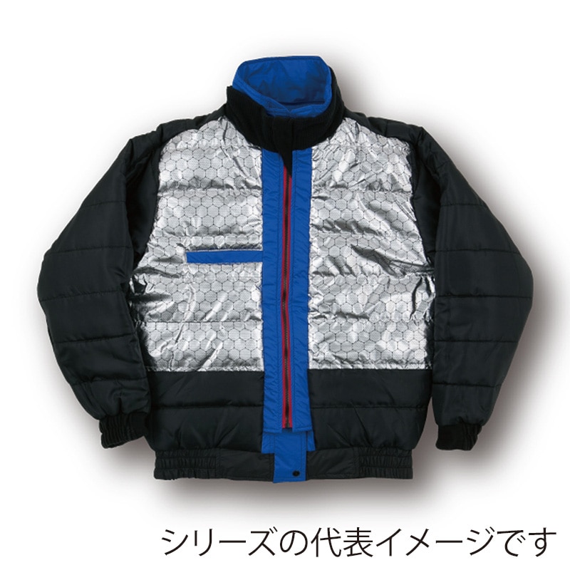 コーコス信岡 裏アルミ 防寒ブルゾン A-3270 レッド LL 1枚(ご注文単位1枚)【直送品】