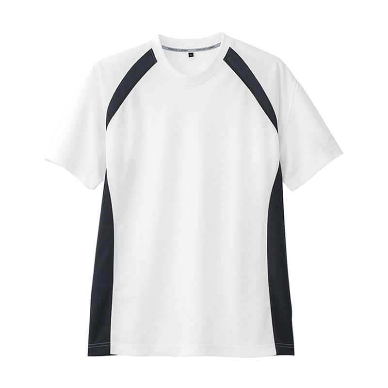 コーコス信岡 半袖Tシャツ AS-627 ホワイト M 1枚（ご注文単位1枚）【直送品】