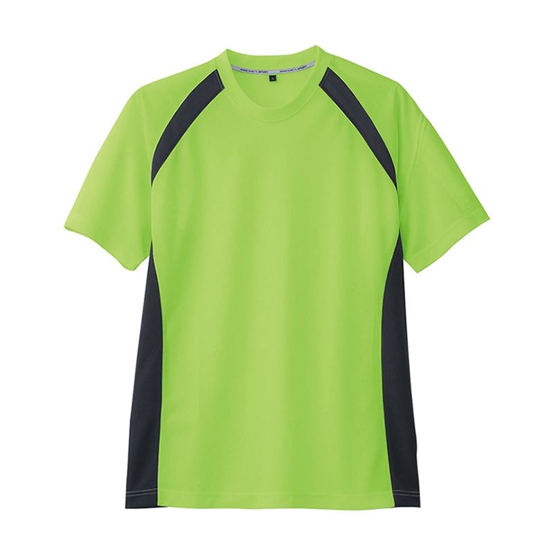 コーコス信岡 半袖Tシャツ AS-627 ライム S 1枚（ご注文単位1枚）【直送品】