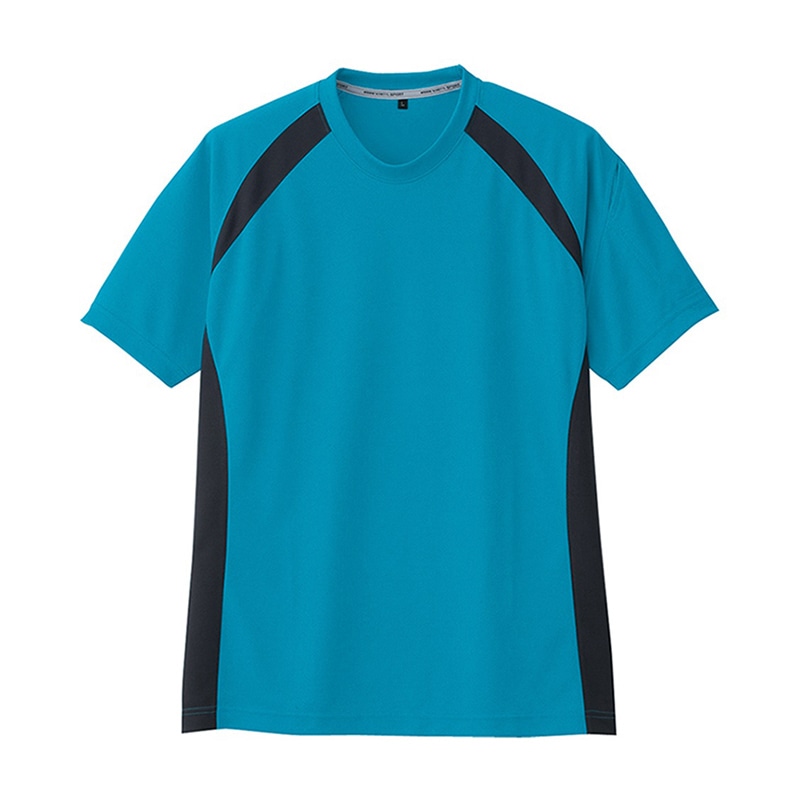 コーコス信岡 半袖Tシャツ AS-627 ターコイズ S 1枚（ご注文単位1枚）【直送品】