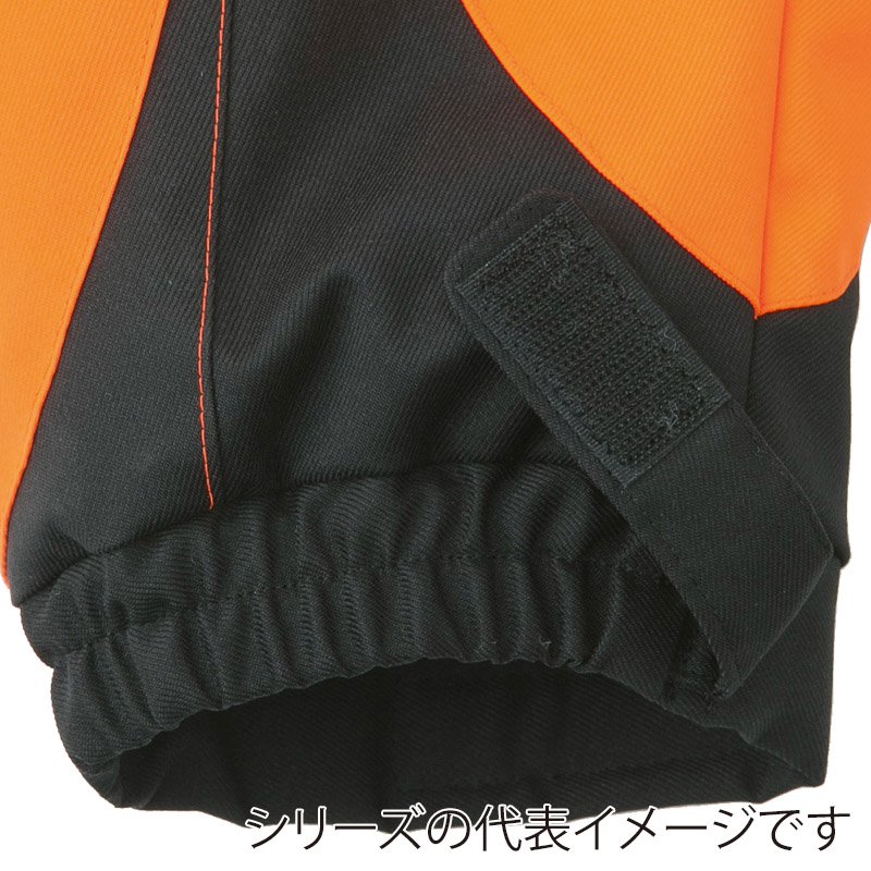 コーコス信岡 高視認性 安全防水防寒コート CS-2426 オレンジ LL 1枚(ご注文単位1枚)【直送品】