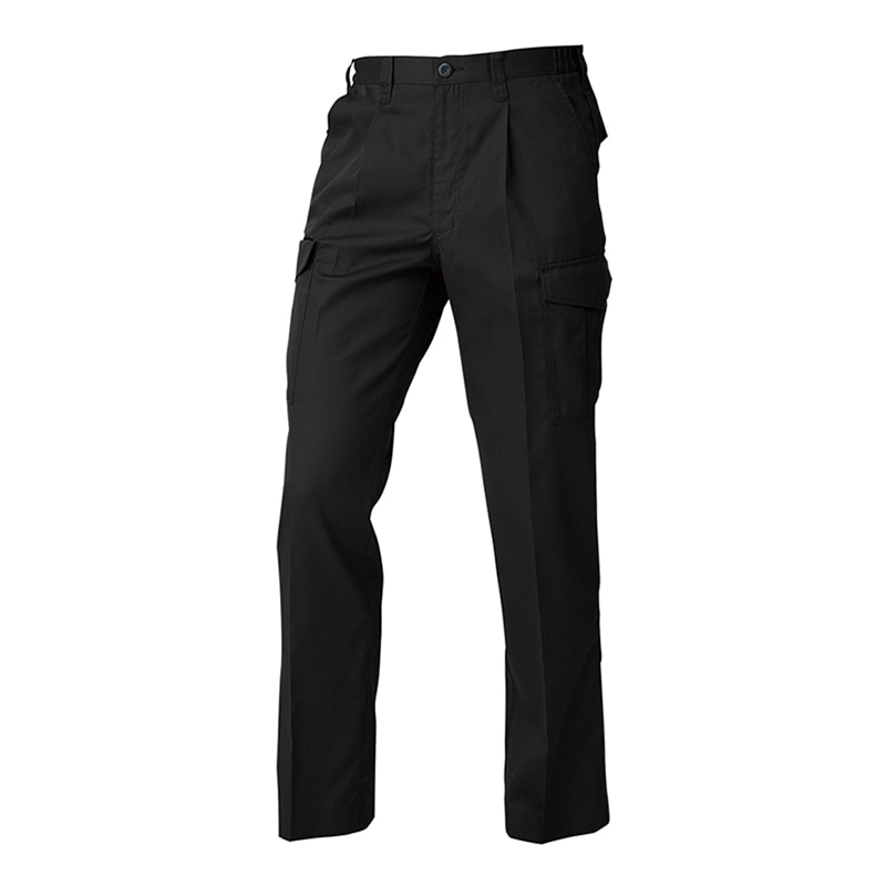 コーコス信岡 ワンタックカーゴパンツ 脇ゴム 春夏対応 A-4076 ブラック SS 1枚（ご注文単位1枚）【直送品】
