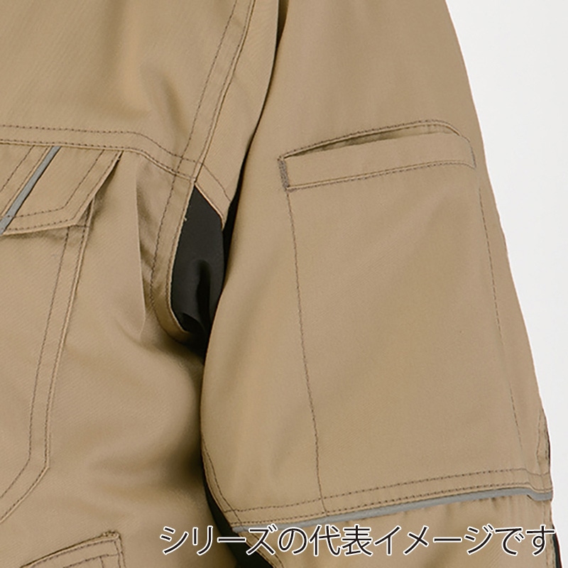 コーコス信岡 エコ・製品制電 防寒ブルゾン A-4270 シルバー M 1枚(ご注文単位1枚)【直送品】
