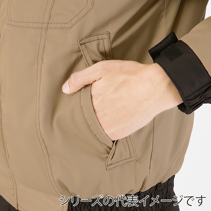 コーコス信岡 エコ・製品制電 防寒ブルゾン A-4270 シルバー M 1枚(ご注文単位1枚)【直送品】