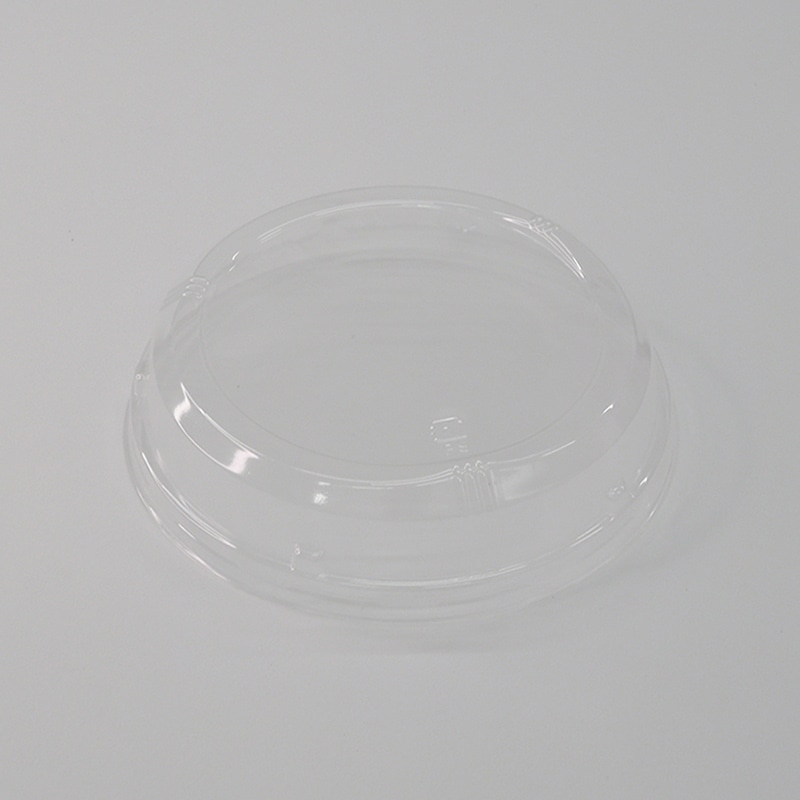 アクタ 弁当容器 ワン折 蓋 丸43-K20 50枚/束(ご注文単位8束)【直送品】