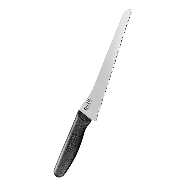 フォーエバー銀チタンパン切り庖丁F-7021(GHB-22)21cm 1個(ご注文単位1個)【直送品】