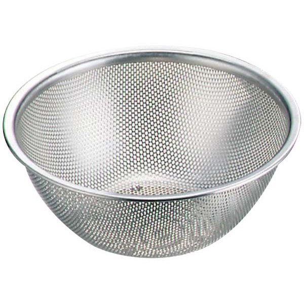 藤井器物製作所 抗菌 ステンレス メッシュボール 18cm 1個(ご注文単位1個)【直送品】