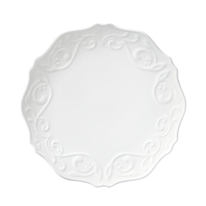 ミヤザキ食器 エムスタイル ドルチェコレクション ラウンドプレート 21.5cm DL21161 1個（ご注文単位6個）【直送品】