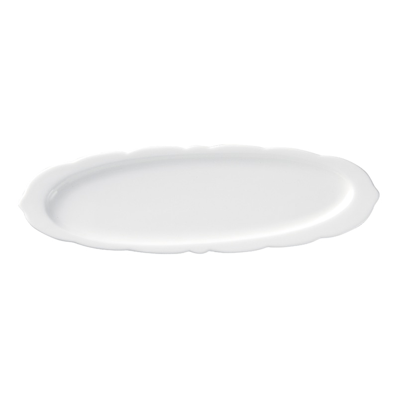 ミヤザキ食器 エムスタイル ドルチェコレクション オーバルプレート 35.5cm DL35171 1個(ご注文単位6個)【直送品】