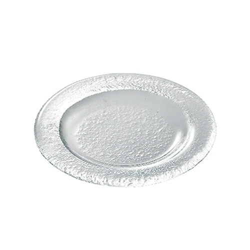 ミヤザキ食器 アクサム ポルカ ラウンドディッシュ クリア PO0209CL 1個（ご注文単位6個）【直送品】