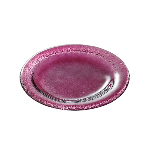 ミヤザキ食器 アクサム ポルカ ラウンドディッシュ パープル PO0209PU 1個（ご注文単位6個）【直送品】
