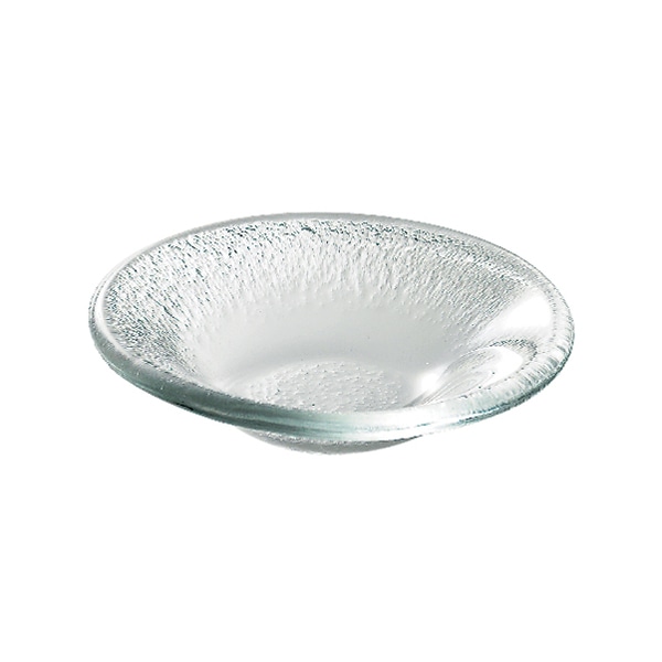 ミヤザキ食器 アクサム ポルカ クープディッシュ クリア PO0709CL 1個（ご注文単位6個）【直送品】
