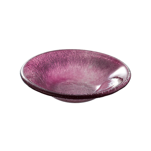 ミヤザキ食器 アクサム ポルカ クープディッシュ パープル PO0709PU 1個（ご注文単位6個）【直送品】