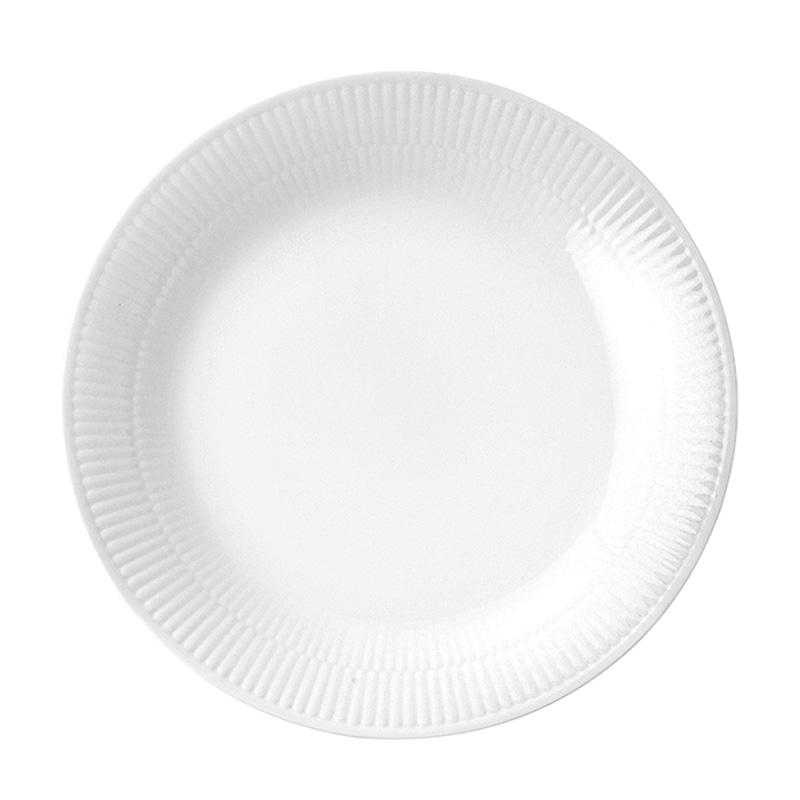 ミヤザキ食器 エムスタイル シエスタ プレート 25cm SS2501WH 1個（ご注文単位4個）【直送品】
