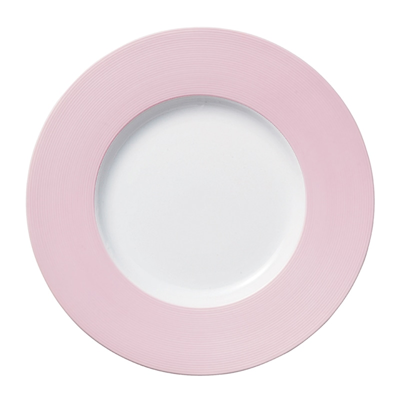 ミヤザキ食器 エムスタイル イルデパン カラー プレート 31cm ピンク XIL3101PK 1個（ご注文単位12個）【直送品】