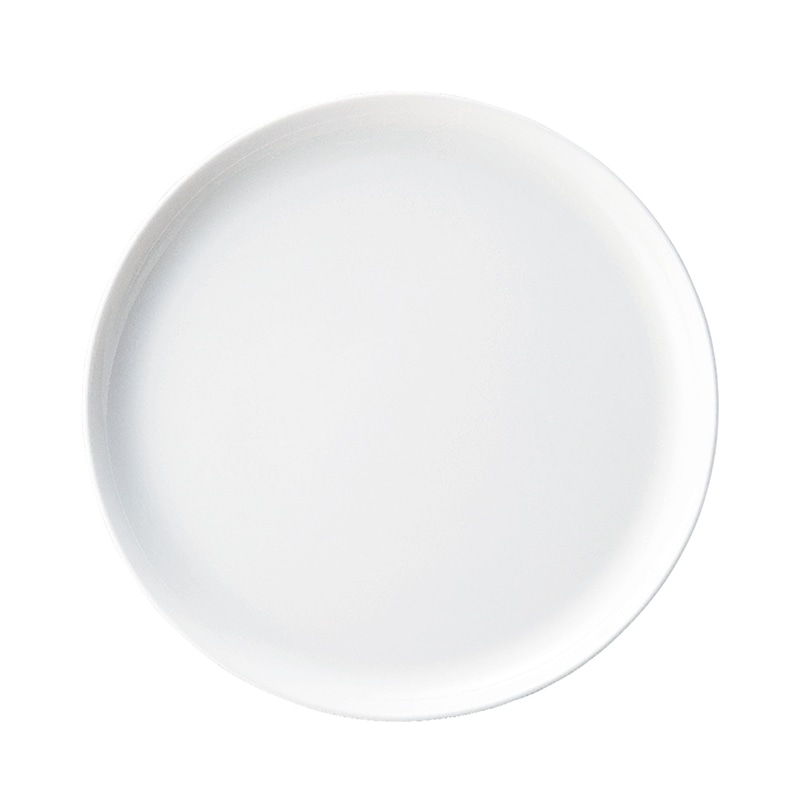 ミヤザキ食器 エムスタイル ボーンチャイナ ラウンドプレート 20cm BN2021 1個（ご注文単位6個）【直送品】