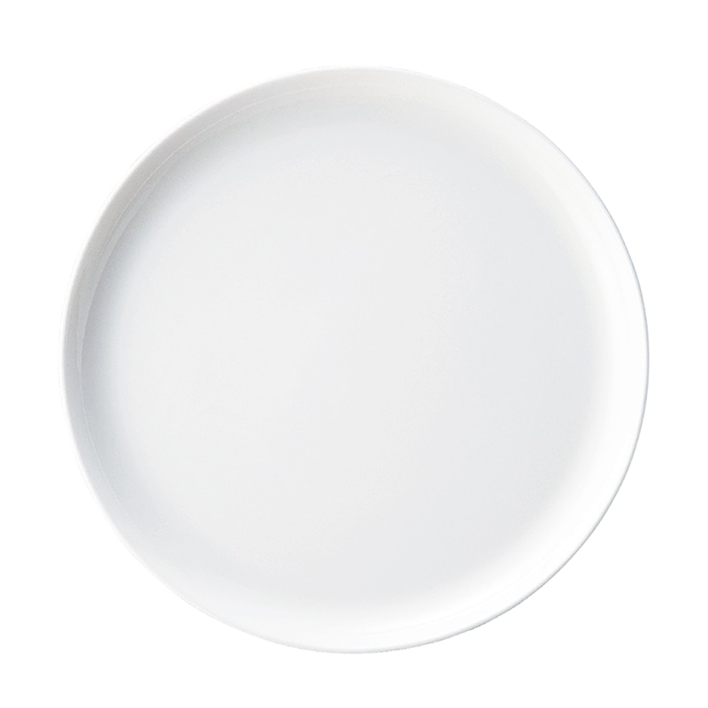 ミヤザキ食器 エムスタイル ボーンチャイナ ラウンドプレート 24cm BN2421 1個（ご注文単位6個）【直送品】