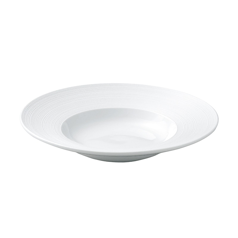 ミヤザキ食器 エムスタイル イルデパン スーププレート 25cm IL2502 1個(ご注文単位4個)【直送品】