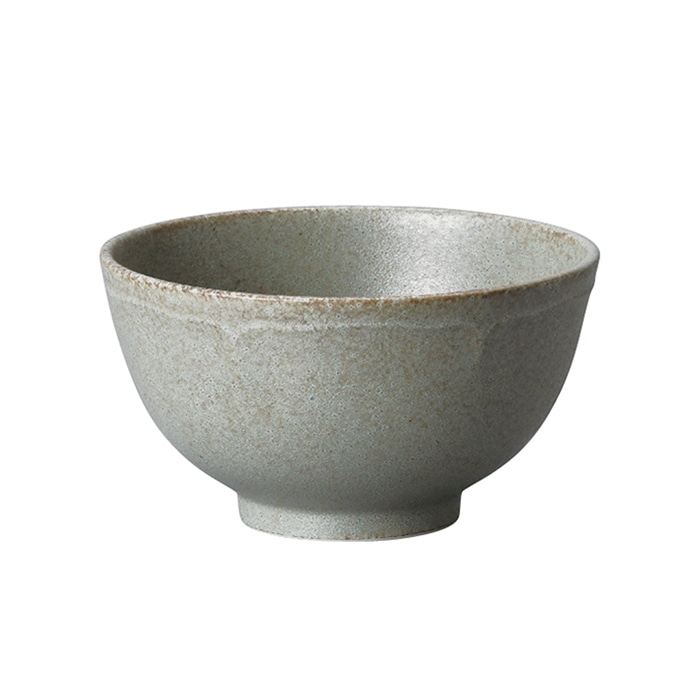 ミヤザキ食器 エムスタイル 梨花 ライスボール 11cm グレー RN1113GY 1個(ご注文単位6個)【直送品】